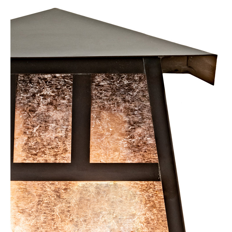 2 - Light Flush Mounted Sconce