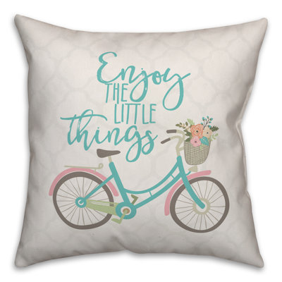  Coussin décoratif Enjoy the Little Things