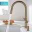 KRAUS Oletto Single Handle Pull Down Kitchen Faucet-53024479