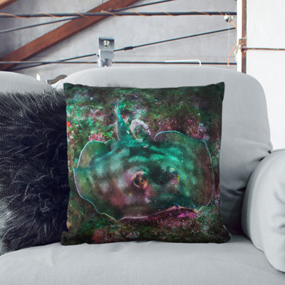Sting Ray Square Throw Cushion