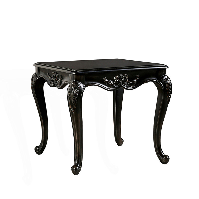 Table de bout carrée de style traditionnel 1Pc