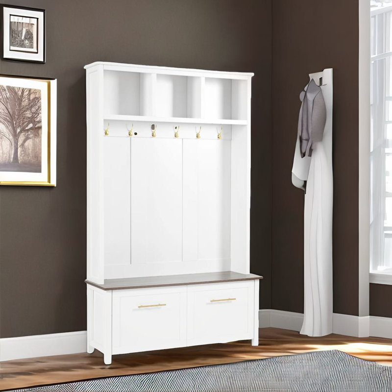 Versatile 4-in-1 Hall Tree