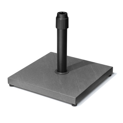 38.85 Lb. Concrete Free Standing Umbrella Base, Grey