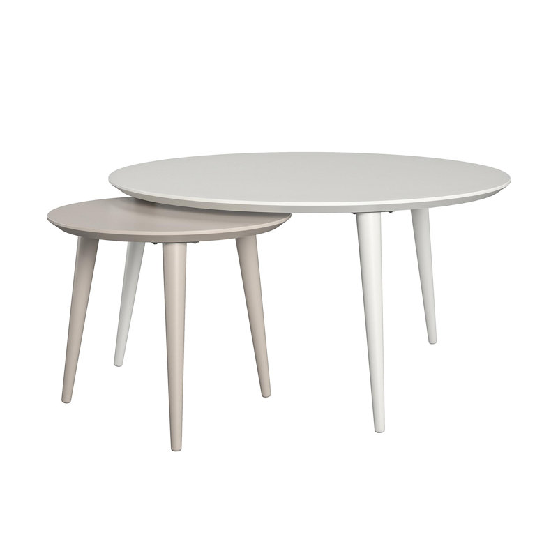 Aguilar Solid Wood Three Leg Coffee Table