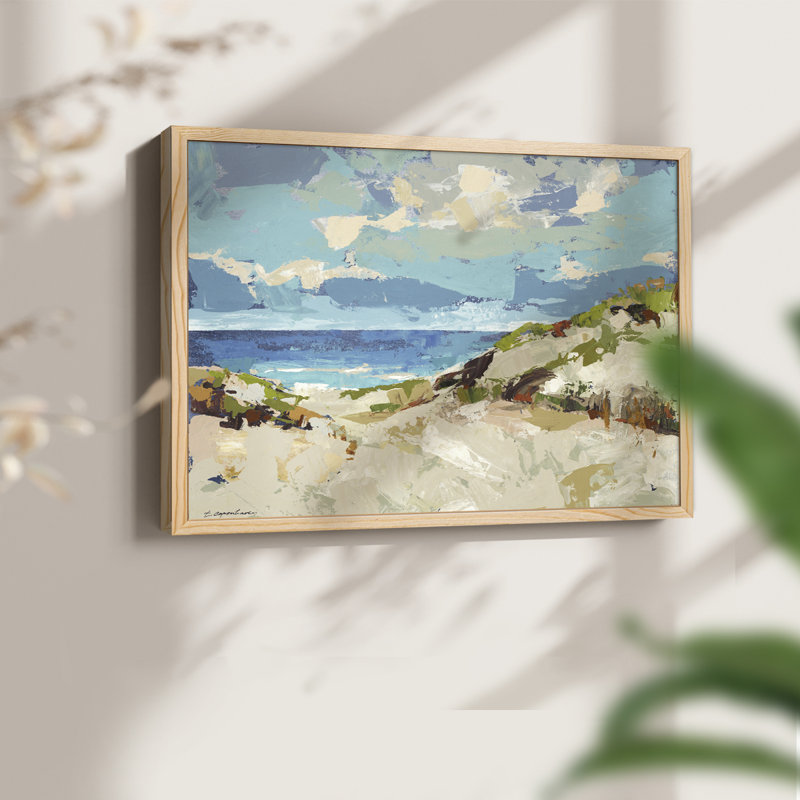 Dunes I - Reproduction encadrée - Restickable