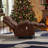 Power Lift Recliner Chair with Electric Heat, Vibration Massage Remote Control, USB Port and Storage Pockets-1848970200