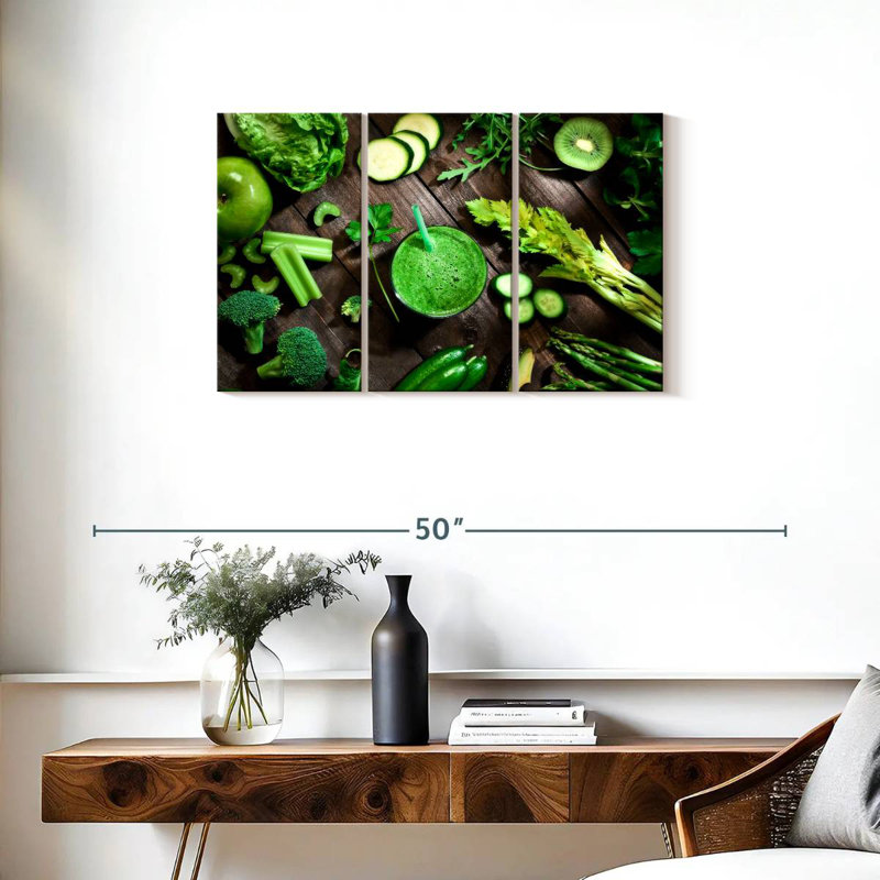 Vegetable Smoothie, 20" H x 33" W