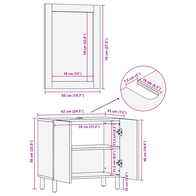 Bathroom Furniture Suite