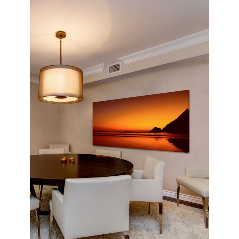 Sundown Serenity by Don Schwartz - Wrapped Canvas Print, 46 cm H x 91 cm W