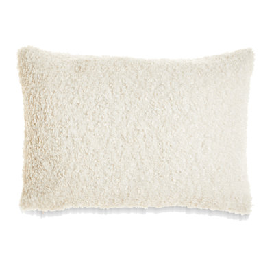 FRENCH BOUCLE Reversible Throw Pillow