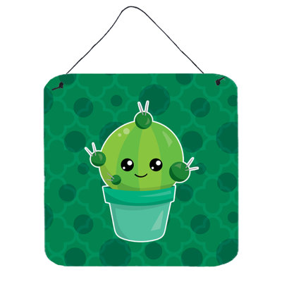 Décoration murale cactus coussin