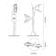 Drossett Metal Novelty Lamp-1735371442