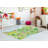 Premium Green Area Rug (4 x 6 ft), 100% Polyamide, 750 g/m² | Anti-Allergic, Antibacterial, Non-Slip PVC Underside | Easy to Clean, Machine Washable at 30°C | Ideal for Living Room, Bedroom & Home Décor-1677182473