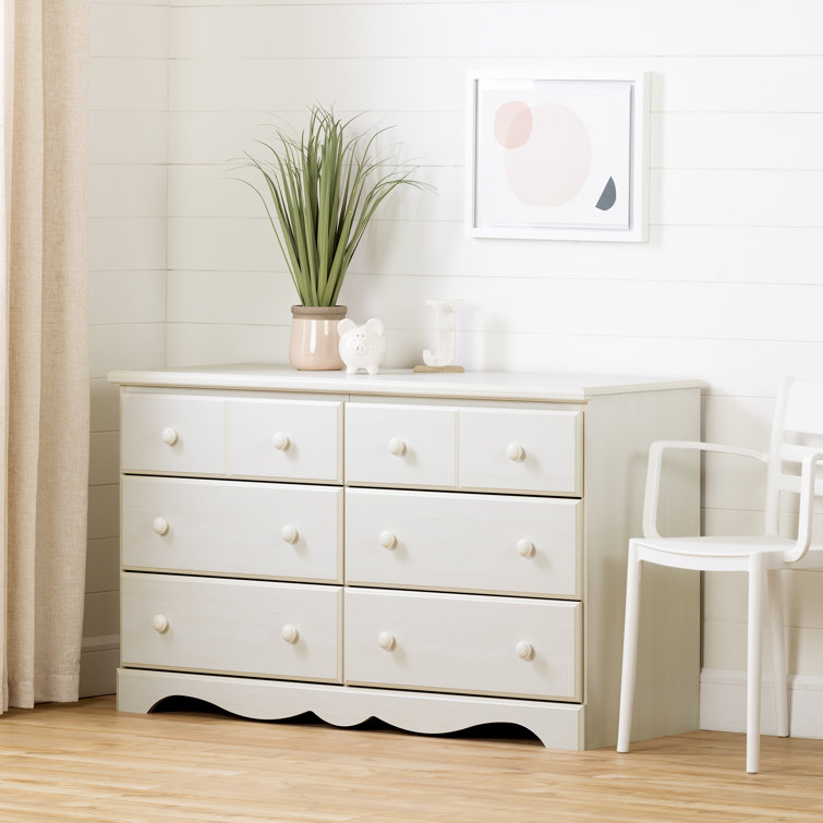 Emyree 6 Drawer Double Dresser(incomplete) 