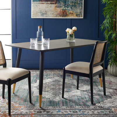 Fikrie Solid Wood Base Dining Table