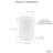 Hosley Set of 24 Frosted White Glass Votive/Tea Light Holder. Ideal for Use with Tea Lights for Weddings, Parties, Aromatherapy, Votive Candle Gardens. Bulk Buy