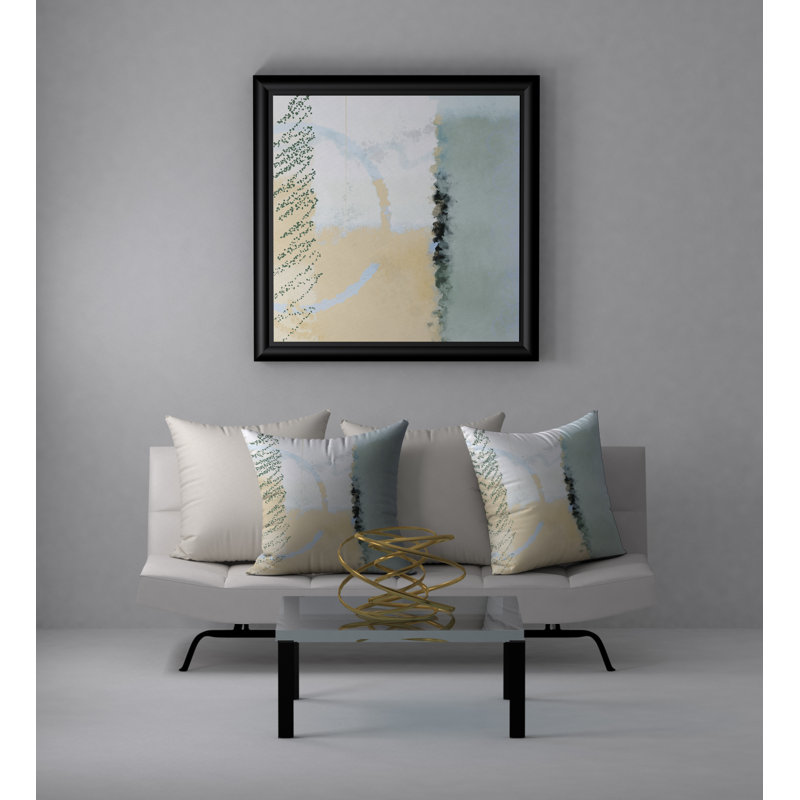 Housse de coussin décorative carrée et insert superb ACE, 20 po X 20 po