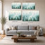 «Misty Forest» par Julia Purinton - Impression sur toile-130879930-130879945