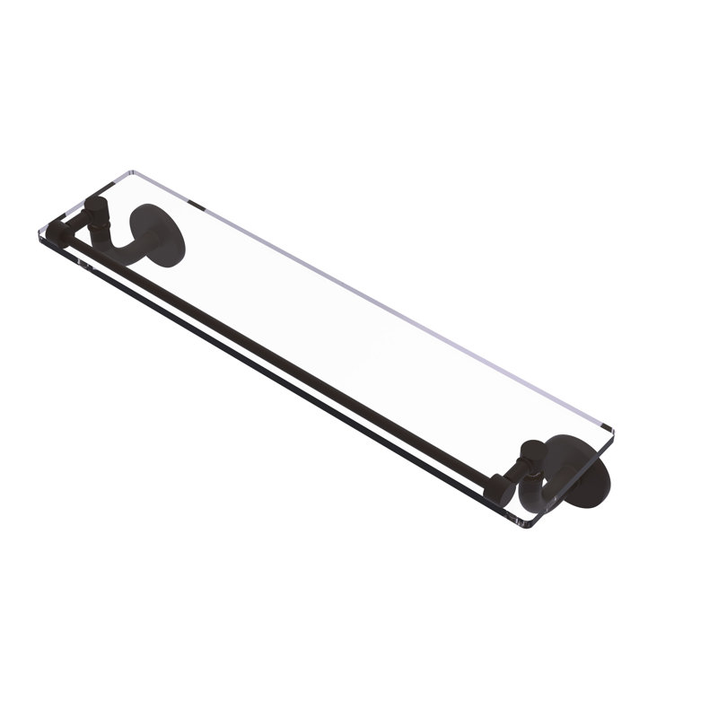Tioga Industrial Pipe Shelves, Oil Rubbed Bronze