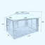 Tente de pavillon de jardin 13 x 13 pi, double toit ventilé, moustiquaire, café-101608968
