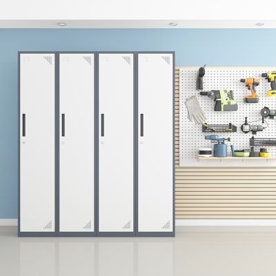Metal 1 - Tier 15'' Locker with Key
