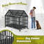 Cage pour chien robuste 52 po avec toit