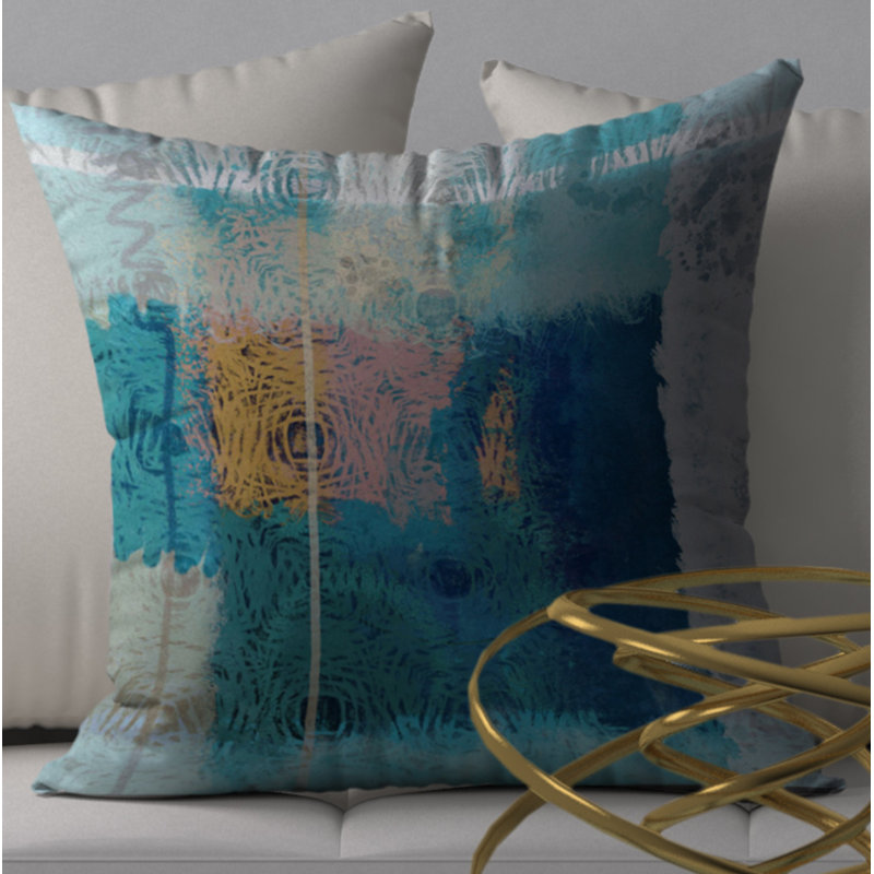 Housse de coussin carré et insert, 24" X 24"