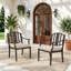 Patio 82.75"L Rectangular Aluminum Dining Set With Umbrella Hole And Sunbrella Cushions-300676569