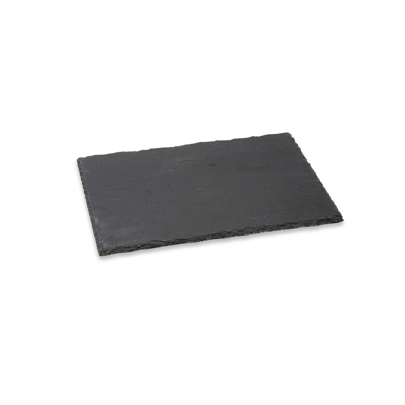 Grand plateau à fromage en ardoise Trieste, H 0,5 po x l 11,8 po x P 7,5 po