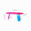 Table basse ovale irisée en acrylique l 39,37 po x P 23,23 po VEVOR