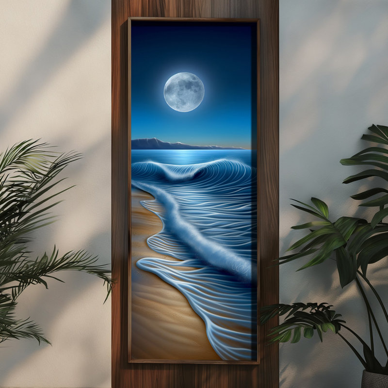 Elegant Decorative Framed MDF Painting, 15.8 x 47.2 inches | 100% UV Printed on 3 mm MDF with Durable 100% Pine Wood Frame (Thickness: 0.14 inches) | Perfect Wall Art for Living Room, Bedroom & Office Décor