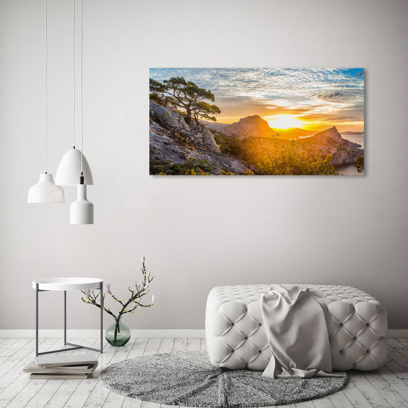 Sunset - Wrapped Canvas Print