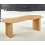 Table de salle à manger sur pied extensible pour 4 à 6 personnes