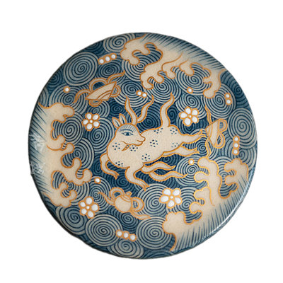 Cherry Blossoms with Ocean Waves Incense Box