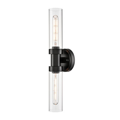 Cylinder Glass Wall Light Fixtures