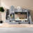 Gray Twin-over-twin Bunk Beds With Storage And Slide, Solid Wood Construction