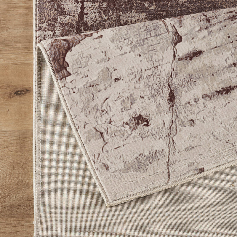 Tapis taupe 5 pi 3 po x 7 pi 3 po, 5 pi 3 po x 7 pi 3 po