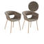 43 cm H Boucle Armchair