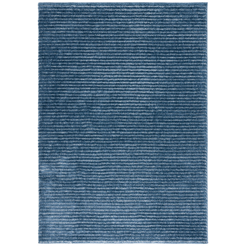 Trichia Penelope Shag Performance Solid Color Rug, Rectangle 5'3" x 7'6"