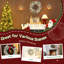 Handcrafted Faux Lighted Polyethylene Plastic, Metal 60cm Wreath