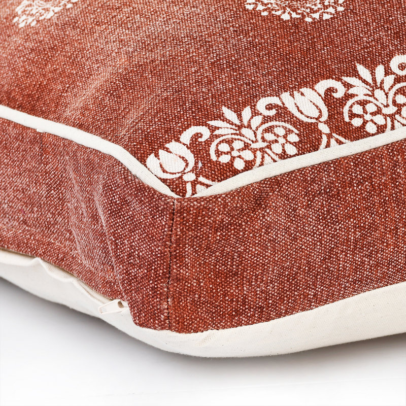 Coussin Laneway Mandala Stonewash, Cannelle