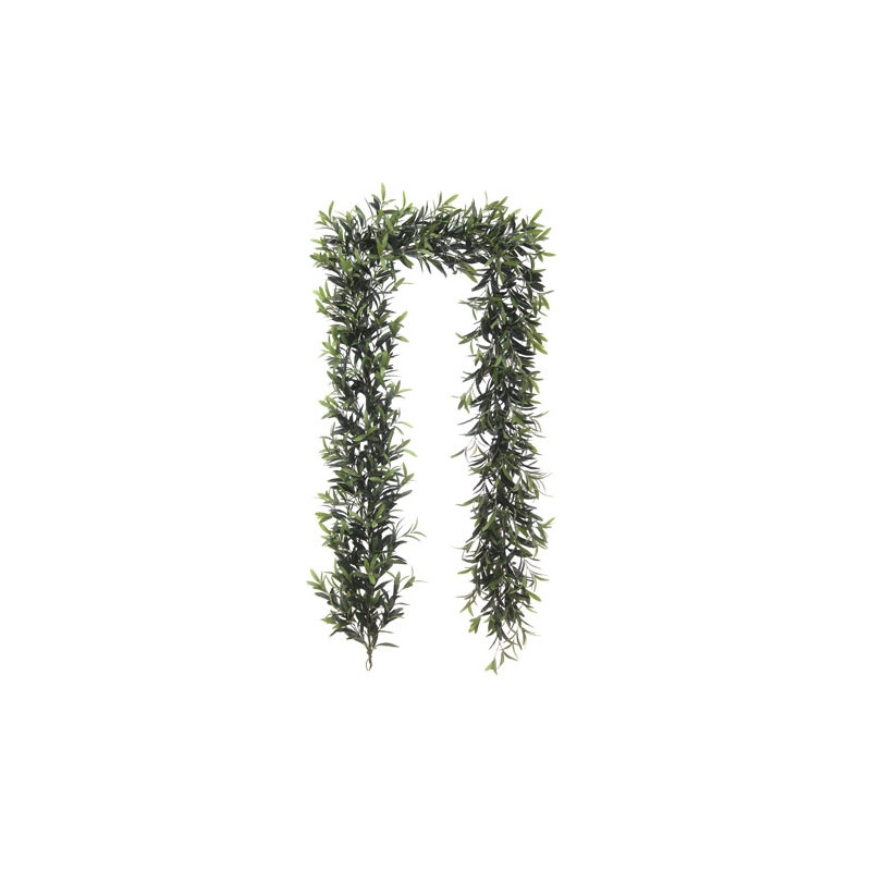 9' Artificial Olive Leaf Garland