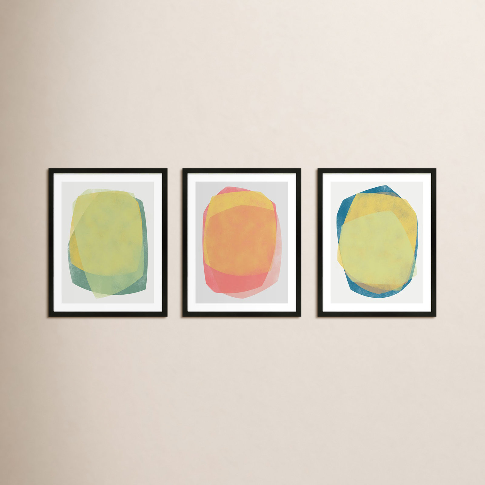 Eclipse 1-3 by Jacques Pilon, Black, 25" H x 60" W