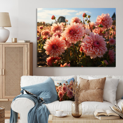 " Dahlia Field Sunrise III "