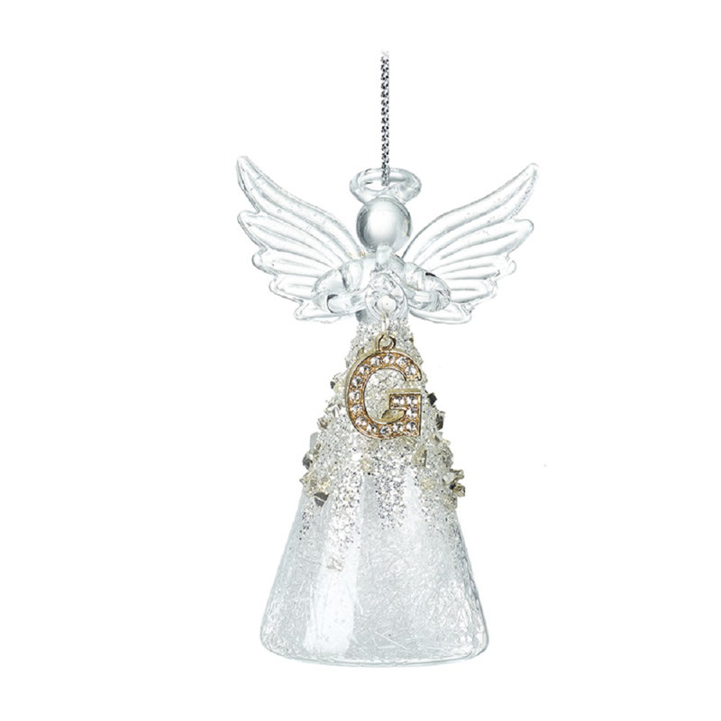 Mcdaniel 9cm Glass Hanging Figurine Ornament