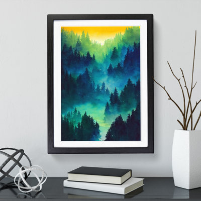 Deep In The Forest - Single Picture Frame Print