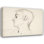 «Head of a Young Man In Profile» par John Singer Sargent - Art mural sur toile tendue avec châssis