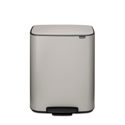 Brabantia Bo Step On Trash Can, 16 Gallon