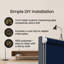 Thermal Blackout Roller Blind – Trimmable Cut-to-Size Window Blind-1274649697-1274649705