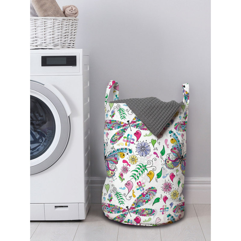 Fabric Laundry Bag with Handles